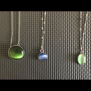 5 Paparazzi Short Necklaces & Earrings, Moonstones